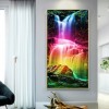 Rainbow Waterfall - Full Round Diamond Painting(85*45cm)