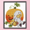Cartoon Halloween （66*52CM）-Cross Stitch
