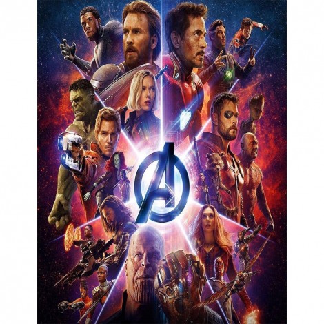 Marvel - Full Round Diamond Painting