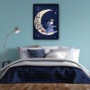 Donkey on the Moon - Full Round Diamond Painting