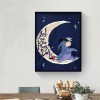 Donkey on the Moon - Full Round Diamond Painting
