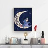 Donkey on the Moon - Full Round Diamond Painting