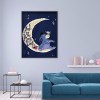 Donkey on the Moon - Full Round Diamond Painting
