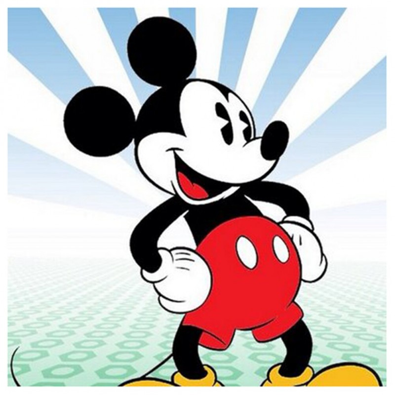 Mickey-Full Round Di...