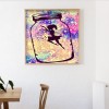 Fairy in Glass Bottle-Full Round Diamond Painting