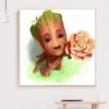 Flower Tree Man-Full Round Diamond Painting