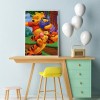 Honey Bear Tiger-Full Round Diamond Painting