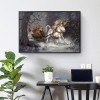 Cartoon Horse- Full Round Diamond Painting