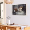Cartoon Horse- Full Round Diamond Painting