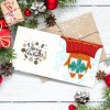 8pcs DIY Special Shaped Diamond Painting Cartoon Christmas Card Kids Gift