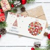 8pcs DIY Special Shaped Diamond Painting Cartoon Christmas Card Kids Gift