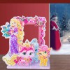 5D DIY Cartoon Princess Round Shaped Diamond Painting Desk Ornament Craft