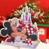 5D DIY Cartoon Mice Round Shaped&nbsp;Diamond Painting&nbsp;Desk Ornament Decor Craft