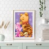 Cartoon Bear  - Full Round Diamond Painting