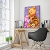 Cartoon Bear  - Full Round Diamond Painting