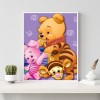 Cartoon Bear  - Full Round Diamond Painting
