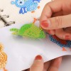 10pcs DIY Round Diamond Painting Kid Pineapple Cartoon Stickers Manual Tool