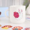 8pcs DIY Round Diamond Painting Cartoon Rabbit Stickers Crafts for Children