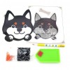 DIY Special Shaped Diamond Painting Wallet Bag Cartoon Puppy Pattern Purse