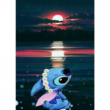 Cartoon Koala Dog- Full Round Diamond Painting