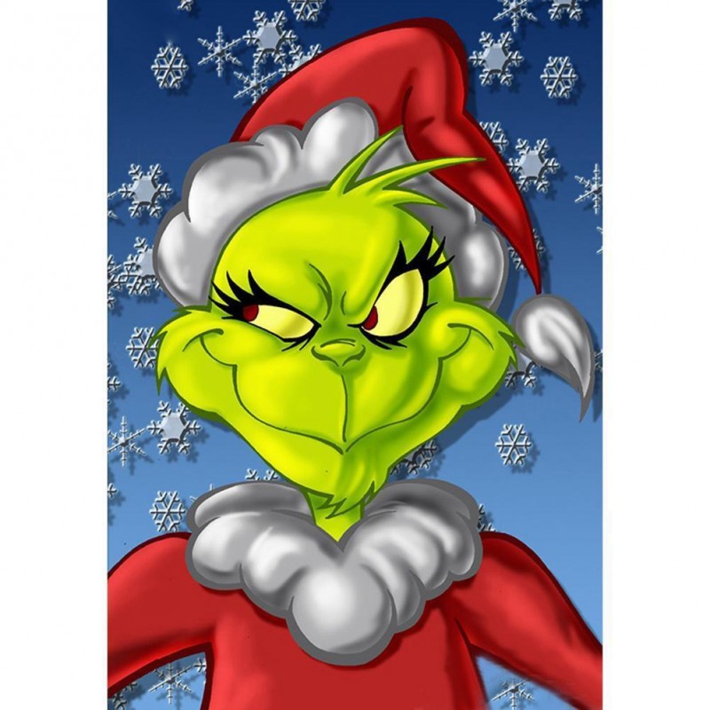 Grinch-Full Round Di...