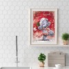 Dancing Teddy Bear -  Full Round Diamond Painting