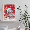 Dancing Teddy Bear -  Full Round Diamond Painting