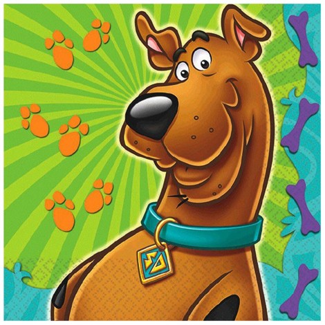 Scooby- Full Round Diamond Painting