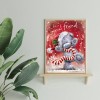 Dancing Teddy Bear -  Full Round Diamond Painting