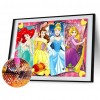 Cartoon Princess - Full Round Diamond Painting