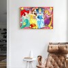 Cartoon Princess - Full Round Diamond Painting