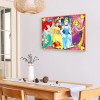 Cartoon Princess - Full Round Diamond Painting