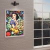 Flower Princess-Full Round Diamond Painting