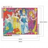 Cartoon Princess - Full Round Diamond Painting