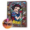 Flower Princess-Full Round Diamond Painting