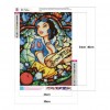 Flower Princess-Full Round Diamond Painting