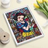 Flower Princess-Full Round Diamond Painting