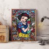 Flower Princess-Full Round Diamond Painting