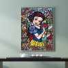 Flower Princess-Full Round Diamond Painting