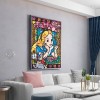 Flower Princess-Full Round Diamond Painting