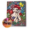 Flower Princess-Full Round Diamond Painting