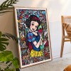 Flower Princess-Full Round Diamond Painting