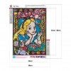 Flower Princess-Full Round Diamond Painting