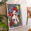 Flower Princess-Full Round Diamond Painting