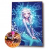 White Hair Princess -Full Round Diamond Painting