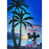 Coconut Tree Mouse- Full Round Diamond Painting