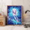 White Hair Princess -Full Round Diamond Painting