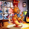 TOM & JERRY- Full Round Diamond Painting