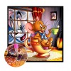 TOM & JERRY- Full Round Diamond Painting