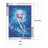 White Hair Princess -Full Round Diamond Painting